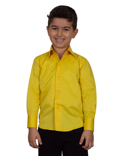MAKROM - Luxury Plain Kids Boy Shirt CLS 002 (Thumbnail - )