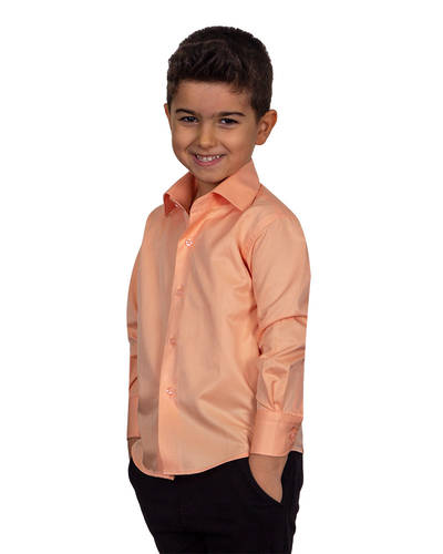MAKROM - Luxury Plain Kids Boy Shirt CLS 002 (1)