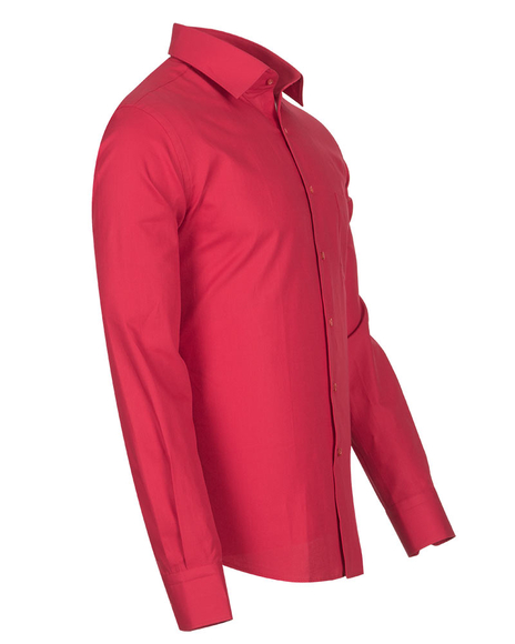 Luxury Plain Long Sleeved Colorful Mens Shirt SL 5041