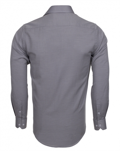 Luxury Plain Long Sleeved Mens Shirt SL 6364