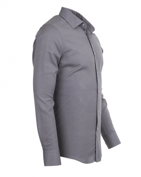 Luxury Plain Long Sleeved Mens Shirt SL 6364