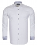 Luxury Plain Mens Shirt With Details SL 6655 - Thumbnail