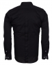 Luxury Plain Mens Shirt With Details SL 6655 - Thumbnail