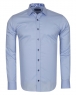 Luxury Plain Mens Shirt With Details SL 6655 - Thumbnail