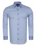 Luxury Plain Mens Shirt With Details SL 6655 - Thumbnail