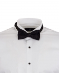 Luxury Plain Wing Collar Mens Shirt SL 7019 - Thumbnail