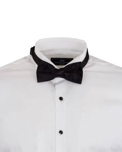 Luxury Plain Wing Collar Mens Shirt SL 7019