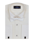 Luxury Plain Wing Collar Mens Shirt SL 7030 - Thumbnail