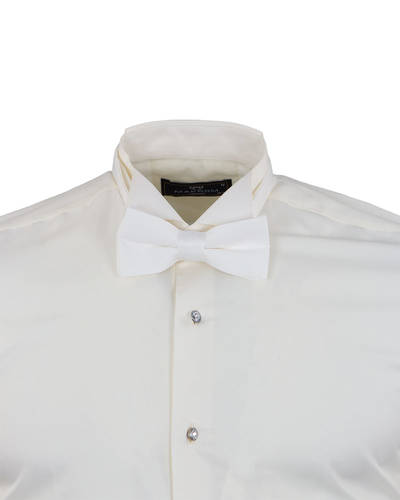 Luxury Plain Wing Collar Mens Shirt SL 7030