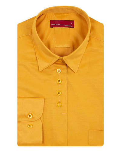 MAKROM - Luxury Plain Womens Shirt with Live Colors LL 3327 (Thumbnail - )