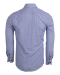 Luxury Polka Dot Printed Long Sleeved Mens Shirt SL 5969 - Thumbnail