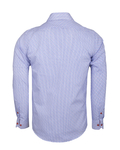 Luxury Polka Dot Printed Long Sleeved Mens Shirt SL 5970 - Thumbnail