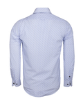 Luxury Polka Dot Printed Long Sleeved Mens Shirt SL 5970 - Thumbnail