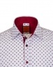 Luxury Polka Dot Printed Long Sleeved Mens Shirt SL 6684 - Thumbnail