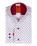 Luxury Polka Dot Printed Long Sleeved Mens Shirt SL 6684 - Thumbnail