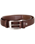 Luxury Poly Ply Leather Belt B 17 - Thumbnail