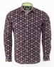 Luxury Printed Long Sleeved Mens Shirt SL 6309 - Thumbnail