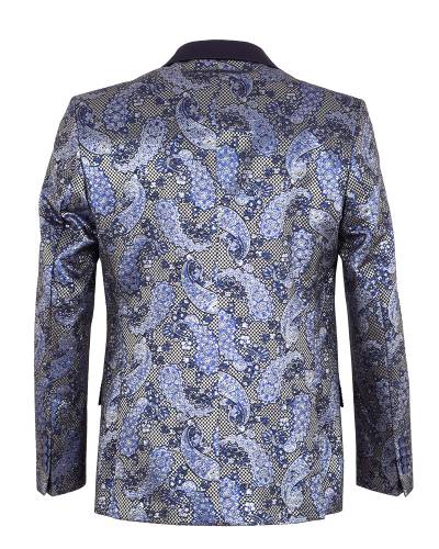 Luxury Printed Mens Blazer J 434