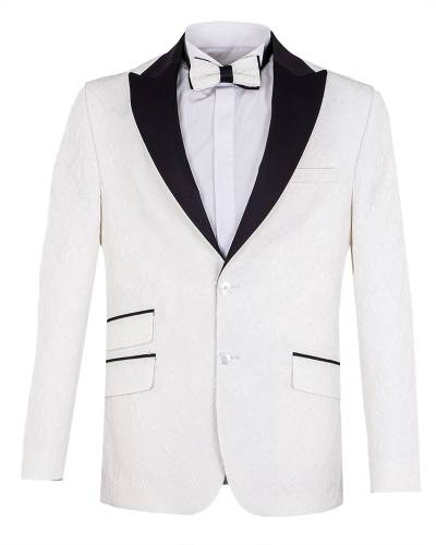 Luxury Printed Mens Blazer J 435