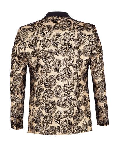 Luxury Printed Mens Blazer J 437