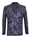 Luxury Printed Mens Blazer J 438 - Thumbnail