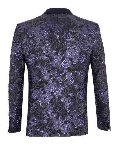 Luxury Printed Mens Blazer J 438