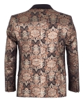 Luxury Printed Mens Blazer J 444 - Thumbnail