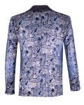 Luxury Printed Mens Blazer J 445 - Thumbnail