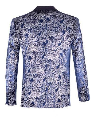 Luxury Printed Mens Blazer J 445