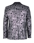 Luxury Printed Mens Blazer J 445 - Thumbnail