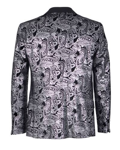 Luxury Printed Mens Blazer J 445