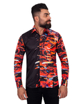 Luxury Printed Mens Shirt With Live Colors SL 6861 - Thumbnail