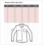 Luxury Red Check Pattern Printed Womens Shirt LL 3311 - Thumbnail