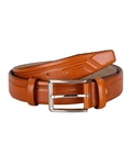 Luxury Single Ply Leather Belt B 19 - Thumbnail