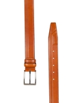 Luxury Single Ply Leather Belt B 19 - Thumbnail