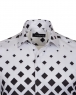 Luxury Squares Printed Long Sleeved Mens Shirt SL 6735 - Thumbnail