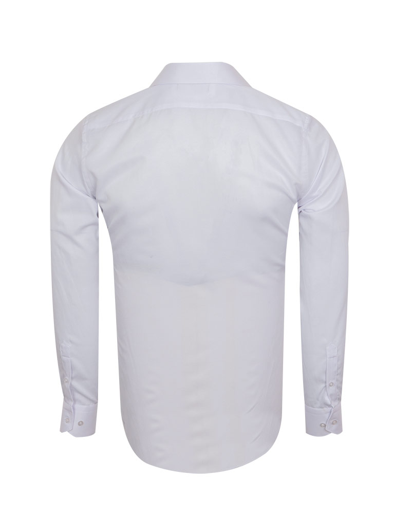 Luxury Strip Textured Long Sleeved Shirt SL 7120