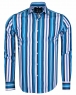 Luxury Striped Long Sleeved Mens Shirt SL 5405-A - Thumbnail