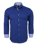Luxury Striped Long Sleeved Mens Shirt SL 5973 - Thumbnail