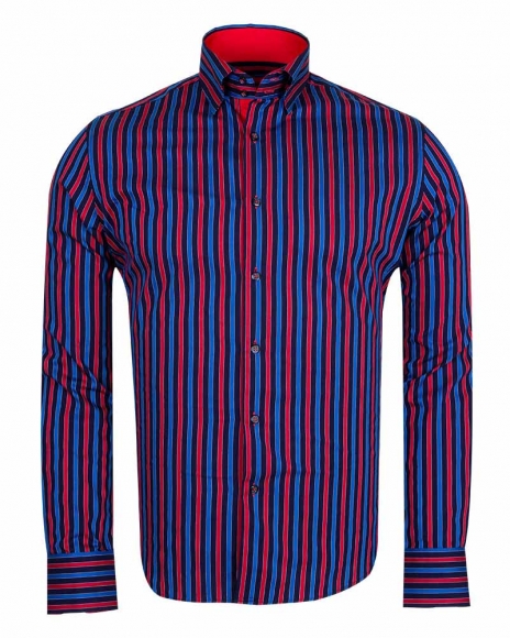 MAKROM - Luxury Striped Long Sleeved Shirt SL 5519