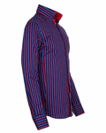Luxury Striped Long Sleeved Shirt SL 5519 - Thumbnail