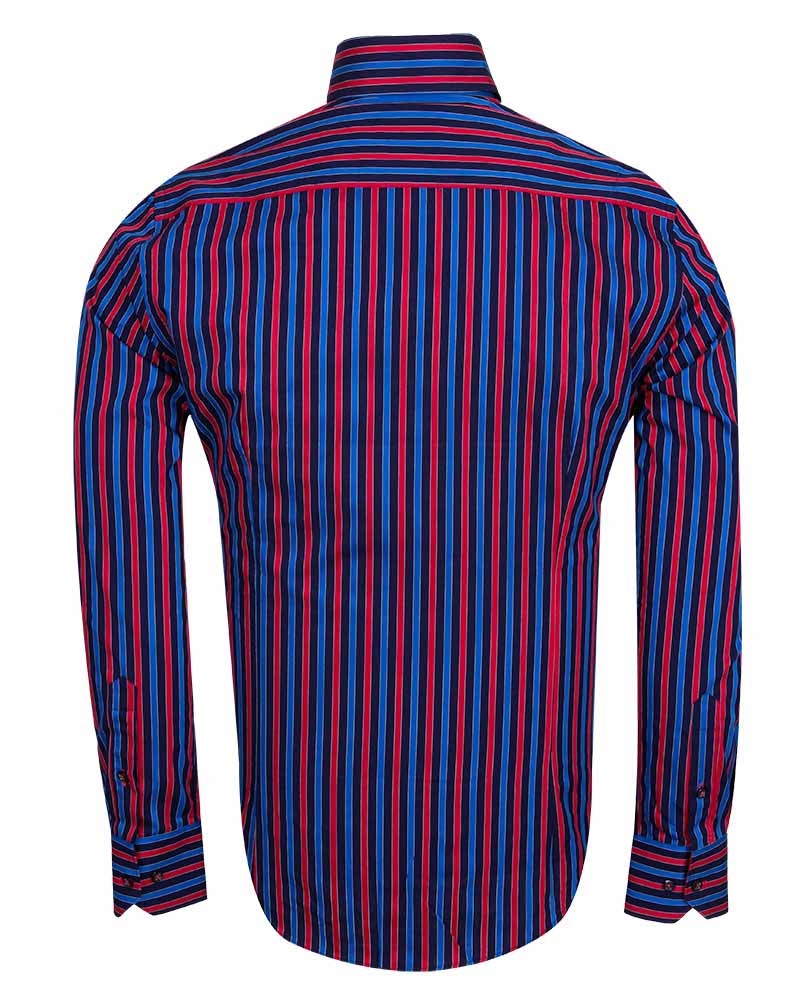Luxury Striped Long Sleeved Shirt SL 5519 | Makrom