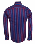 Luxury Striped Long Sleeved Shirt SL 5519 - Thumbnail