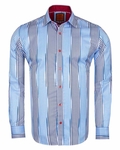 Luxury Striped Long Sleeved Shirt SL 6245 - Thumbnail