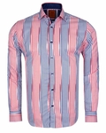 Luxury Striped Long Sleeved Shirt SL 6245 - Thumbnail