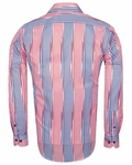 Luxury Striped Long Sleeved Shirt SL 6245 - Thumbnail