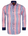 Luxury Striped Long Sleeved Shirt SL 6245 - Thumbnail