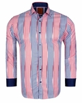 Luxury Striped Long Sleeved Shirt SL 6245 - Thumbnail