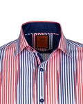 Luxury Striped Long Sleeved Shirt SL 6245 - Thumbnail