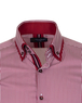 Luxury Striped Oscar Banks Double Collar Shirt SL 6758 - Thumbnail